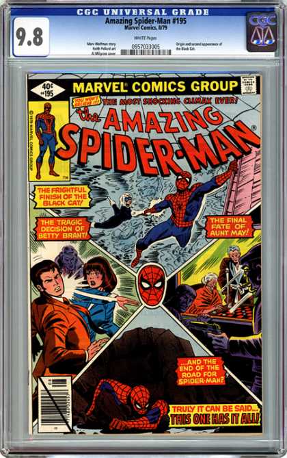 CGC Graded Comics - Amazing Spider-Man #195 (CGC)