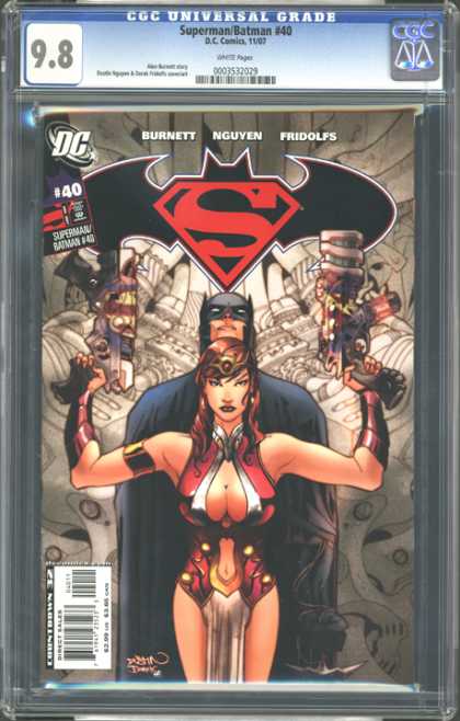 CGC Graded Comics - Superman/Batman #40 (CGC) - Team Duece - Glock Duece - Team Yin Yang - Together Again - No Limit