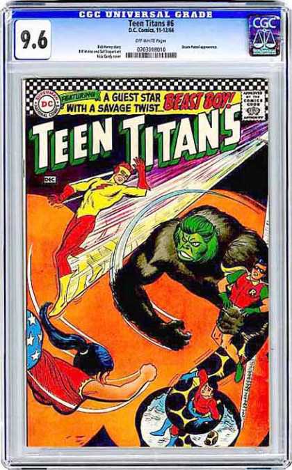 CGC Graded Comics - Teen Titans #6 (CGC)