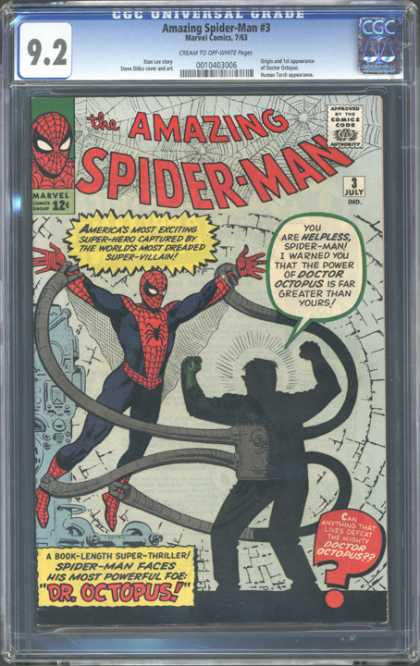 CGC Graded Comics - Amazing Spider-Man #3 (CGC)