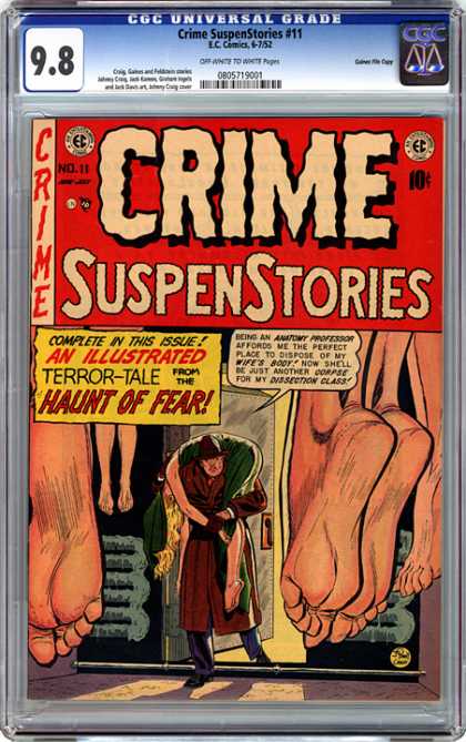 CGC Graded Comics - Crime SuspenStories #11 (CGC)