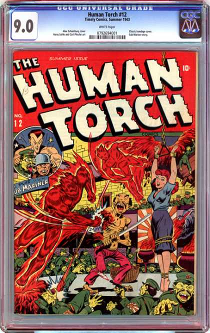 CGC Graded Comics - Human Torch #12 (CGC)