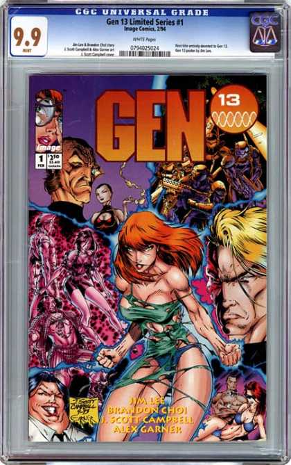 CGC Graded Comics - Gen 13 Limited Series #1 (CGC)