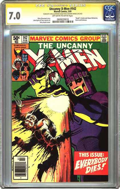 CGC Graded Comics - Uncanny X-Men #142 (CGC)