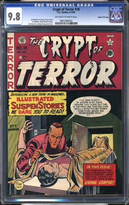 CGC Graded Comics - Crypt of Terror #18 (CGC)