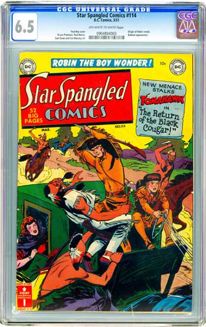 CGC Graded Comics - Star Spangled Comics #114 (CGC)