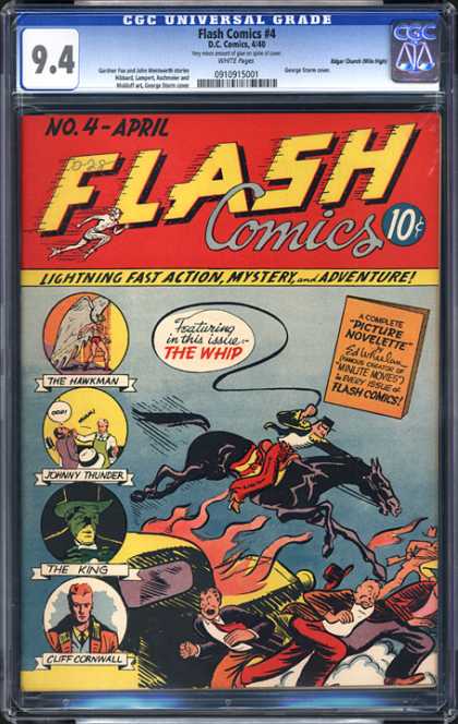 CGC Graded Comics - Flash Comics #4 (CGC)