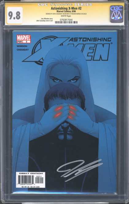 CGC Graded Comics - Astonishing X-Men #2 (CGC) - X-men - Mutant - Marvel - Direct Edition - Man