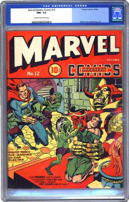 CGC Graded Comics - Marvel Mystery Comics #12 (CGC)