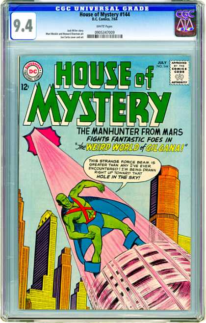 CGC Graded Comics - House of Mystery #144 (CGC)