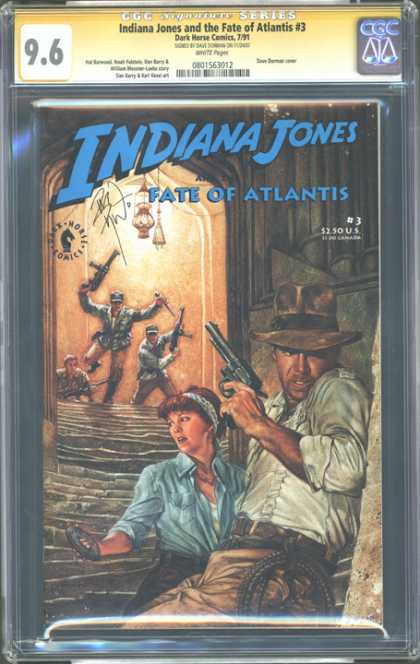 CGC Graded Comics - Indiana Jones and the Fate of Atlantis #3 (CGC)