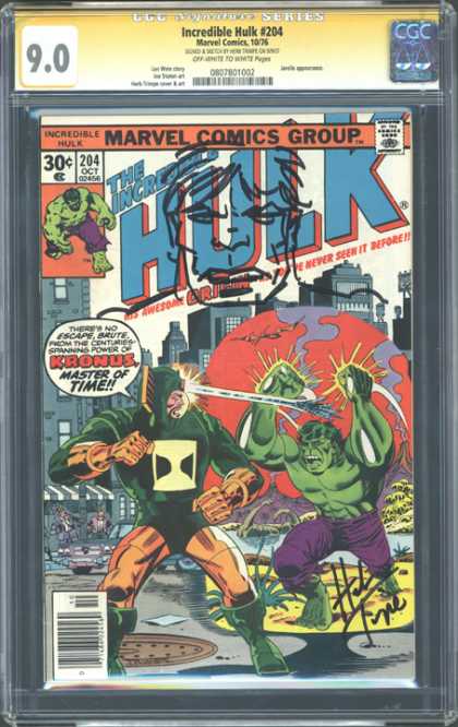 CGC Graded Comics - Incredible Hulk #204 (CGC)