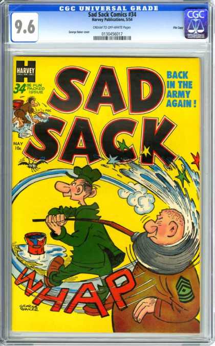 CGC Graded Comics - Sad Sack Comics #34 (CGC)