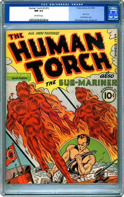 CGC Graded Comics - Human Torch #2 (#1) (CGC)