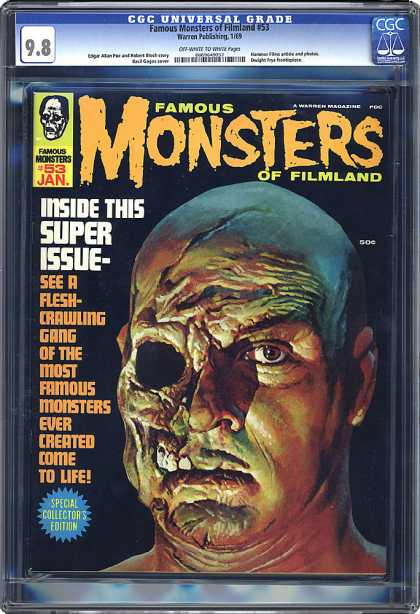 CGC Graded Comics - Famous Monsters of Filmland #53 (CGC)