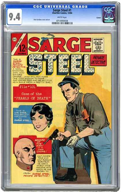 CGC Graded Comics - Sarge Steel #1 (CGC)