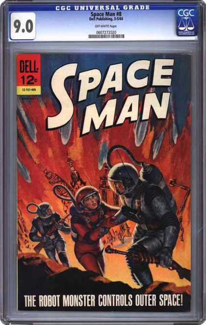 CGC Graded Comics - Space Man #8 (CGC)