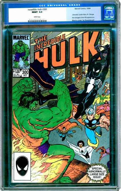 CGC Graded Comics - Incredible Hulk #300 (CGC) - Marvel - Hulk - October - Superman - Thor