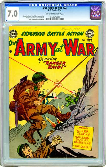 CGC Graded Comics - Our Army at War #22 (CGC)