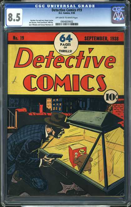 CGC Graded Comics - Detective Comics #19 (CGC)