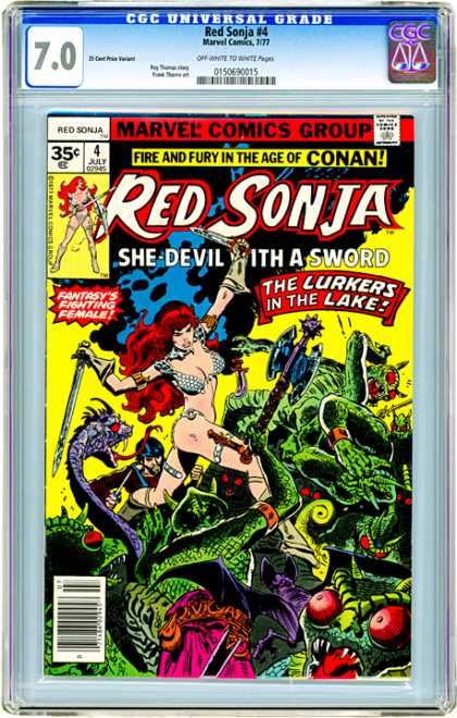 CGC Graded Comics - Red Sonja #4 (CGC)