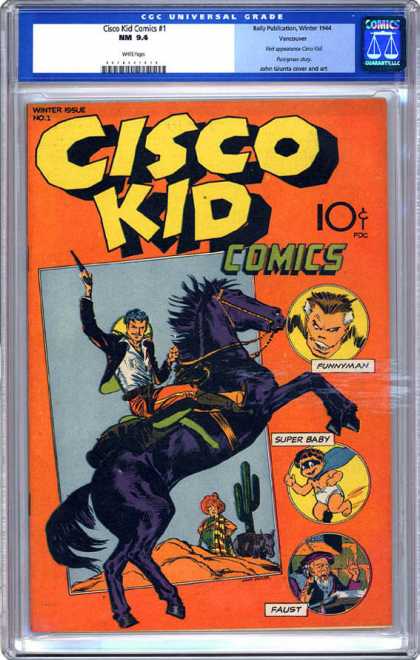 CGC Graded Comics - Cisco Kid Comics #1 (CGC)