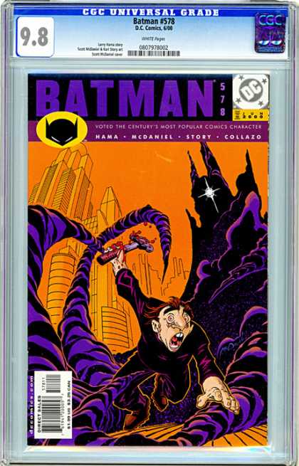 CGC Graded Comics - Batman #578 (CGC) - Batman - Dc - Hammer - Mcdaniel - Hama