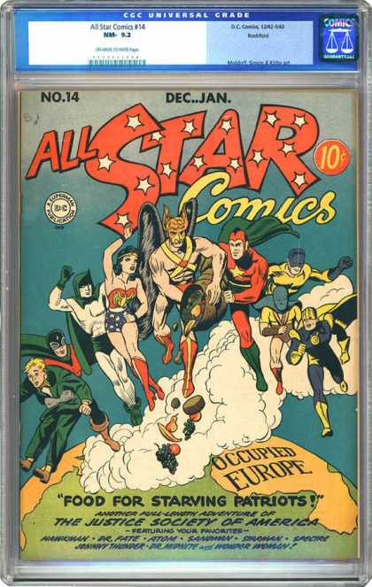 CGC Graded Comics - All Star Comics #14 (CGC)