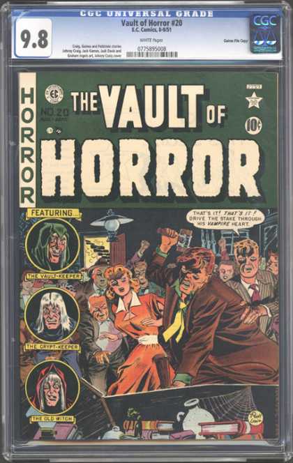 CGC Graded Comics - Vault of Horror #20 (CGC)