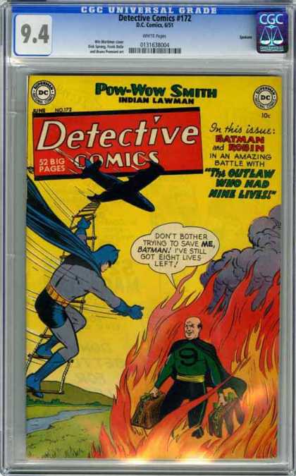 CGC Graded Comics - Detective Comics #172 (CGC)