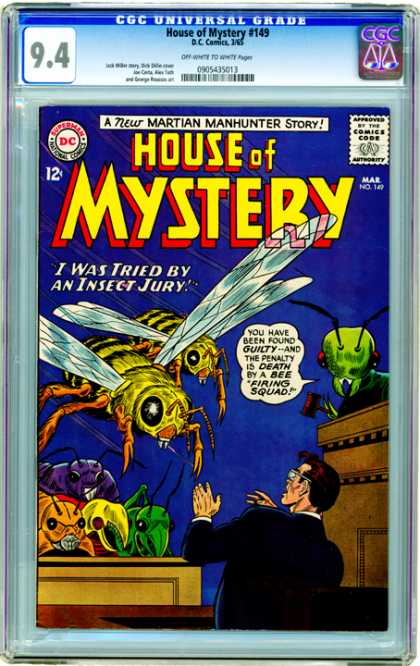 CGC Graded Comics - House of Mystery #149 (CGC)
