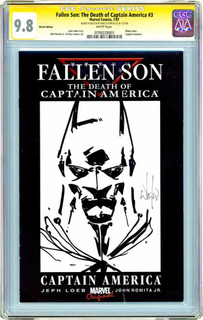 CGC Graded Comics - Fallen Son: The Death of Captain America #3 (CGC) - Fallen - Son - Death - Captain - America