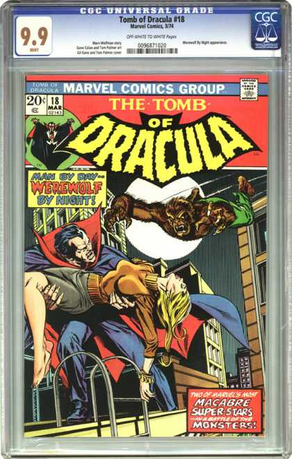 CGC Graded Comics - Tomb of Dracula #18 (CGC)