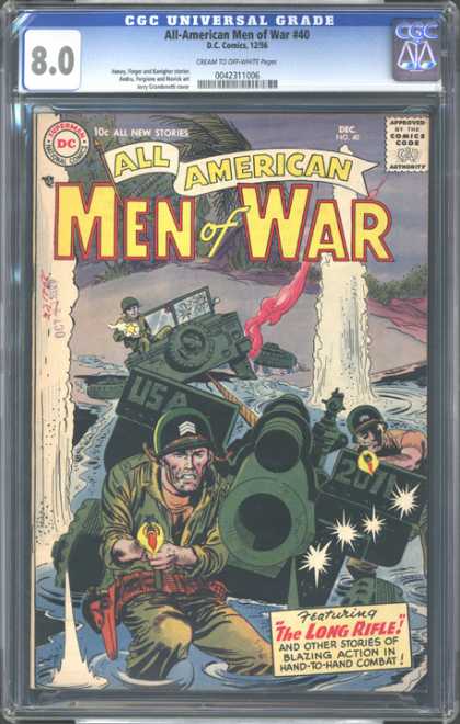 CGC Graded Comics - All-American Men of War #40 (CGC)