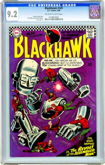 CGC Graded Comics - Blackhawk #220 (CGC)
