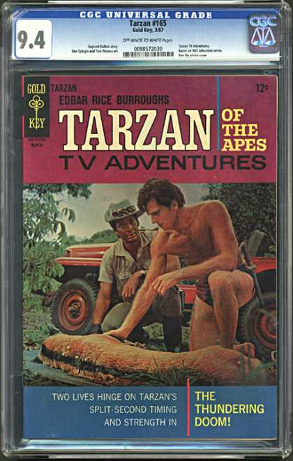 CGC Graded Comics - Tarzan #165 (CGC)