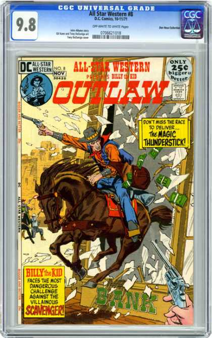 CGC Graded Comics - All Star Western #8 (CGC)