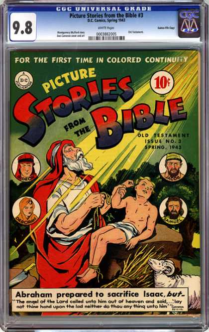 CGC Graded Comics - Picture Stories from the Bible #3 (CGC)