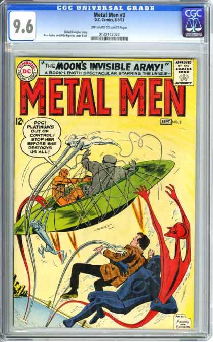CGC Graded Comics - Metal Men #3 (CGC)