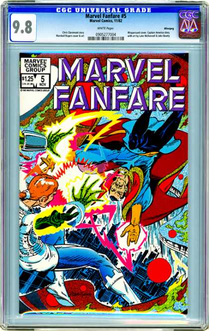 CGC Graded Comics - Marvel Fanfare #5 (CGC)
