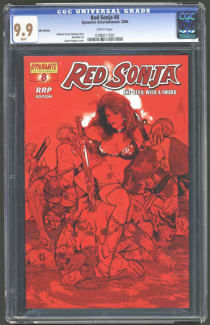 CGC Graded Comics - Red Sonja #8 (CGC) - Cgc - Cgc Comics - Red Sonja - Devil