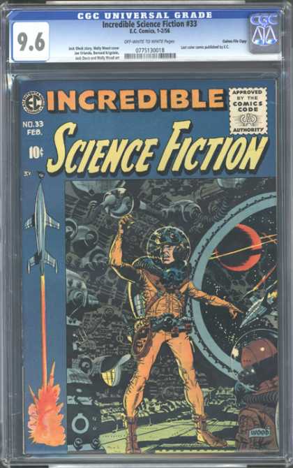 CGC Graded Comics - Incredible Science Fiction #33 (CGC)