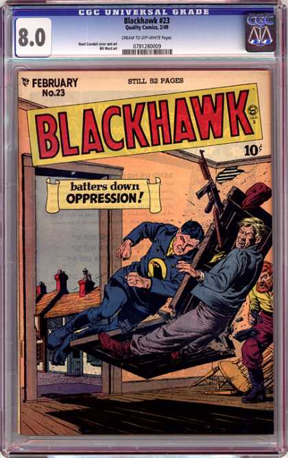 CGC Graded Comics - Blackhawk #23 (CGC)