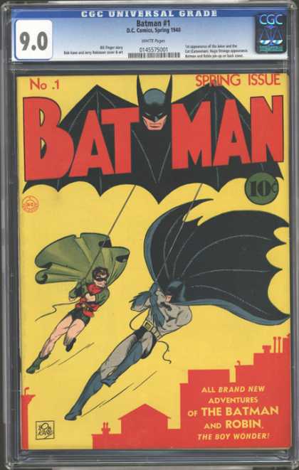 CGC Graded Comics - Batman #1 (CGC)