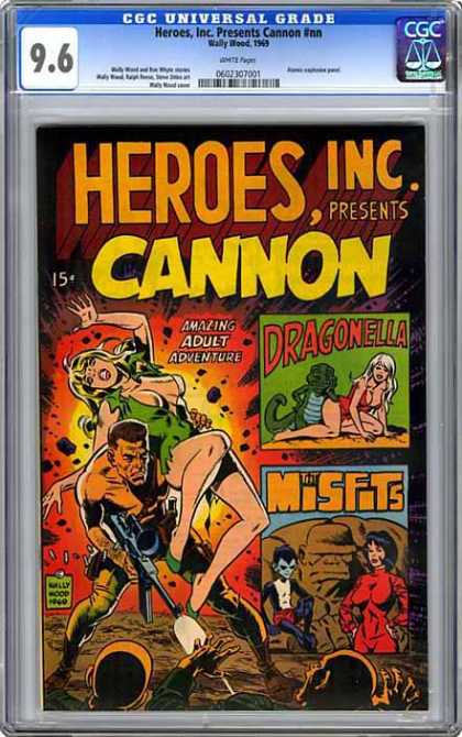 CGC Graded Comics - Heroes, Inc. Presents Cannon #nn (CGC)