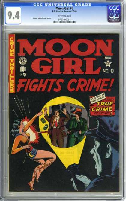 CGC Graded Comics - Moon Girl #8 (CGC) - Guns - Moon Girl - Fights Crime - Crime Thrillers