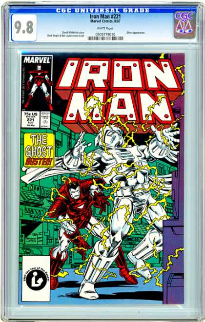 CGC Graded Comics - Iron Man #221 (CGC)