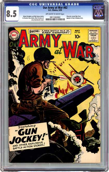 CGC Graded Comics - Our Army at War #82 (CGC)