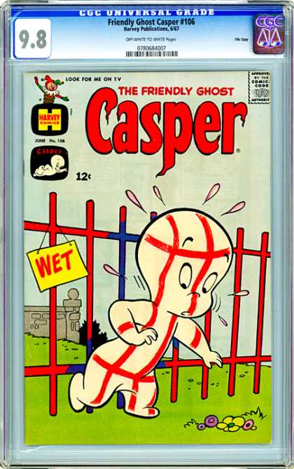 CGC Graded Comics - Friendly Ghost Casper #106 (CGC)