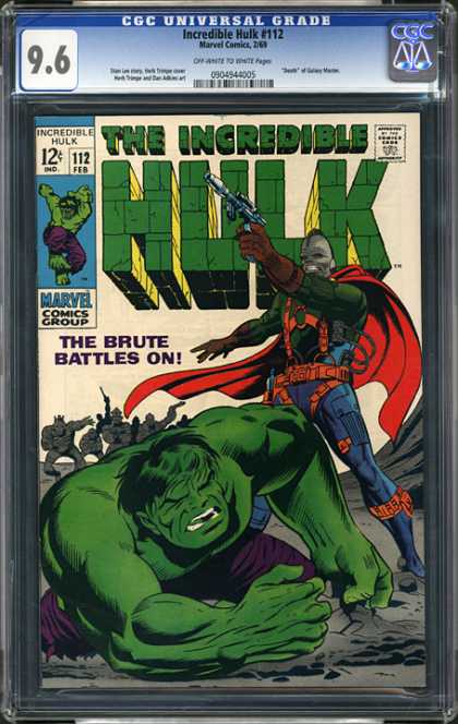 CGC Graded Comics - Incredible Hulk #112 (CGC)